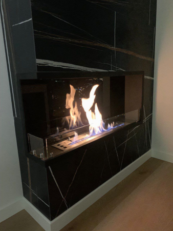 Угловой встраиваемый биокамин Firezo L'angolo Sinistro 1400