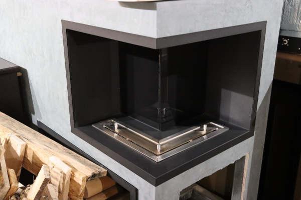 Угловой встраиваемый биокамин Firezo L'angolo Destro 600